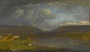 George Inness On the Delaware River France oil painting artist